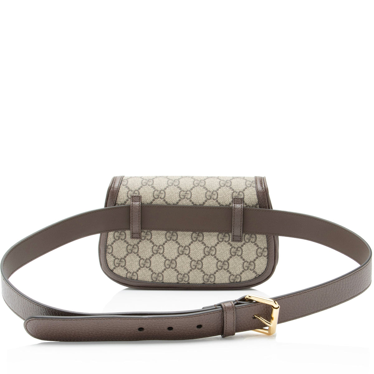 Gucci GG Supreme Blondie Flap Belt Bag - Size 40 / 100
