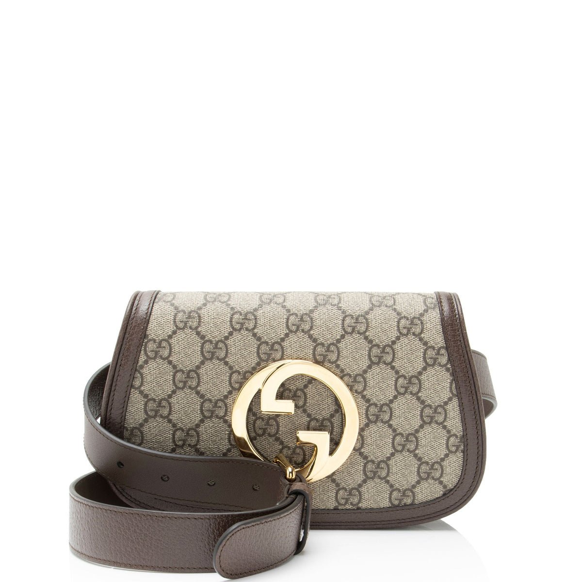 Gucci GG Supreme Blondie Flap Belt Bag - Size 40 / 100