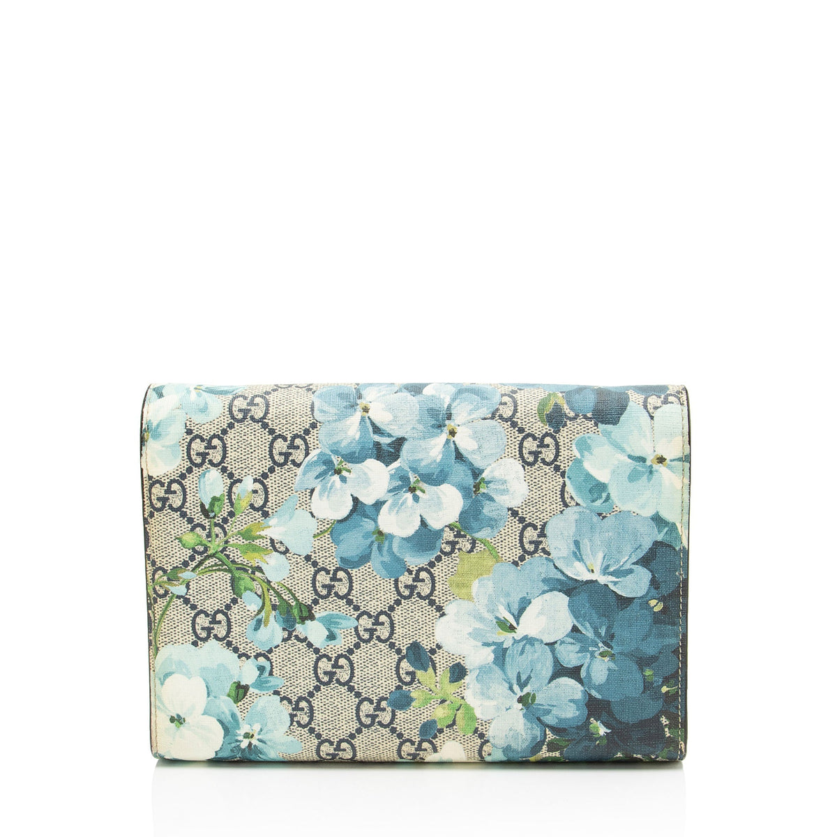 Gucci GG Supreme Blooms Dionysus Chain Wallet