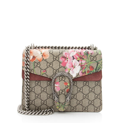 Gucci GG Supreme Blooms Dionysus Mini Bag (SHF-uPZep0)