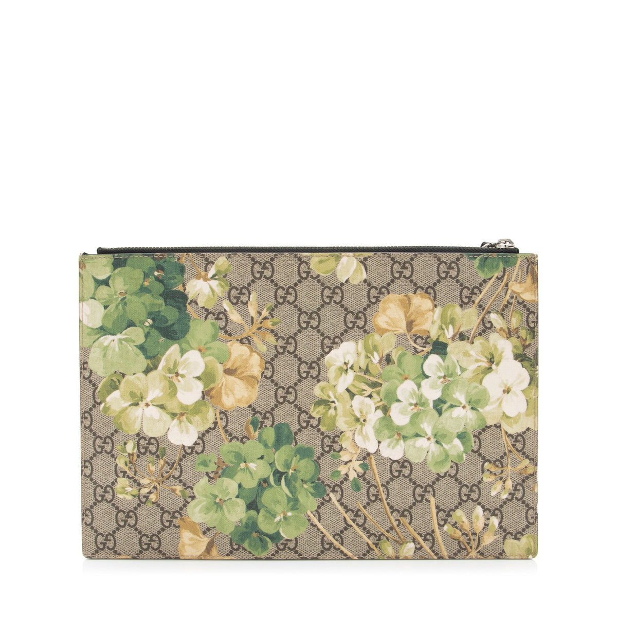 Gucci GG Supreme Blooms Large Pouch (SHF-hBZimk)