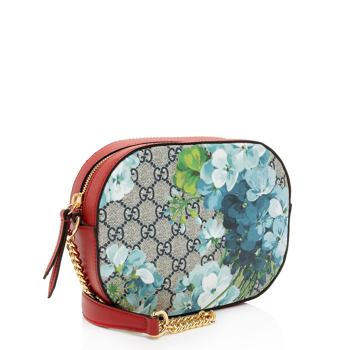 Gucci GG Supreme Blooms Mini Chain Bag (SHF-caSm0L)