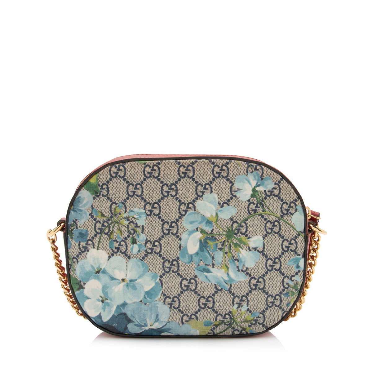 Gucci GG Supreme Blooms Mini Chain Bag (SHF-5o2pHV)