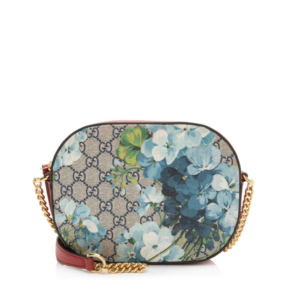 Gucci GG Supreme Blooms Mini Chain Bag (SHF-5o2pHV)