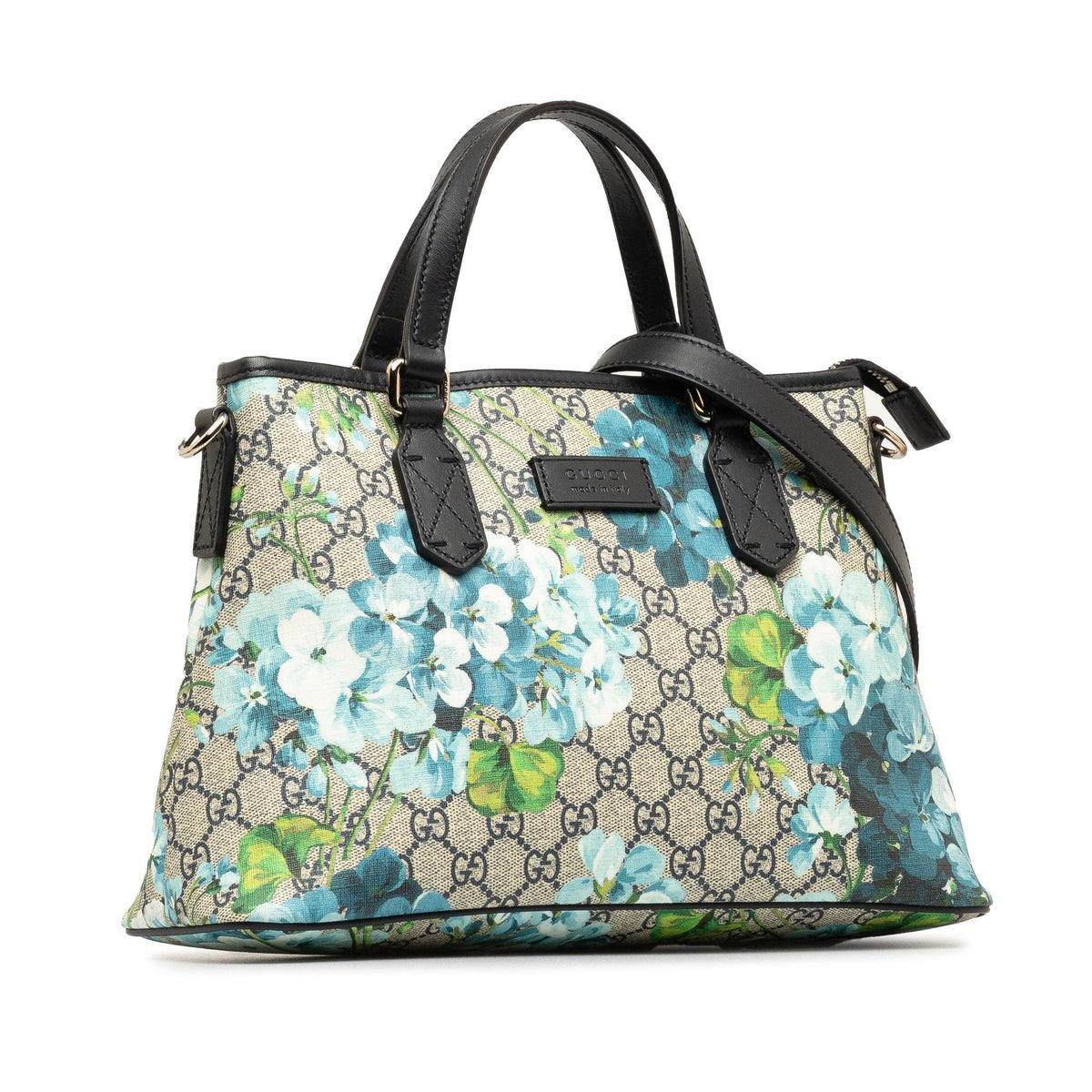 Gucci GG Supreme Blooms Satchel (SHG-Vp8uFR)