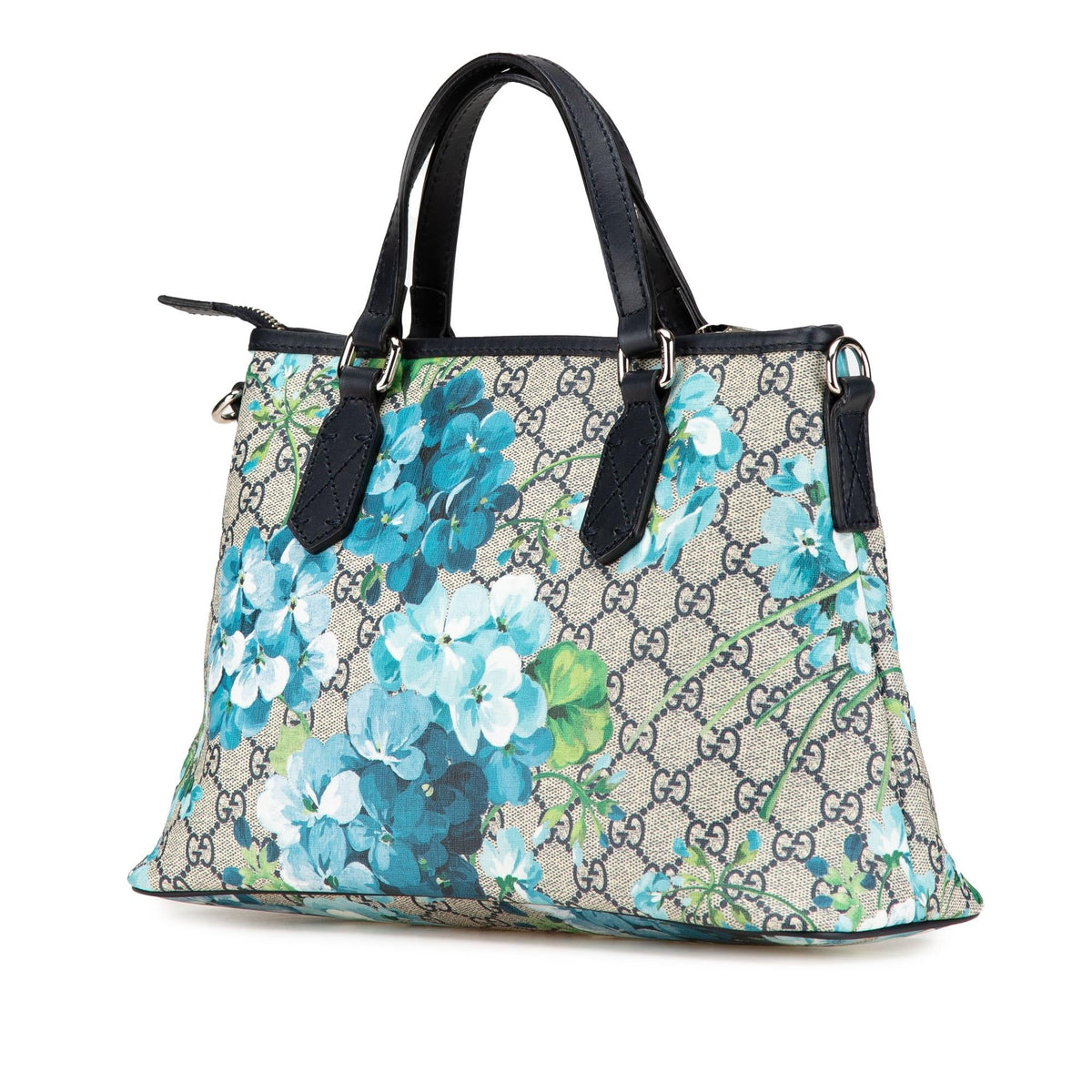 Gucci GG Supreme Blooms Satchel