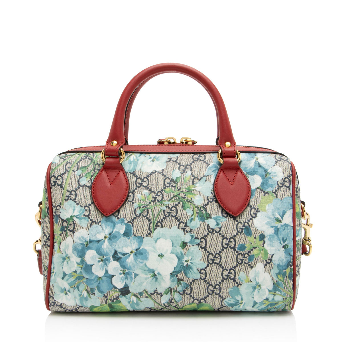 Gucci GG Supreme Blooms Small Satchel