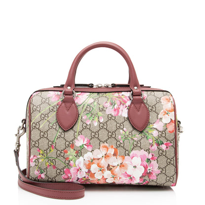 Gucci GG Supreme Blooms Small Top Handle Bag (SHF-kJIt8A)