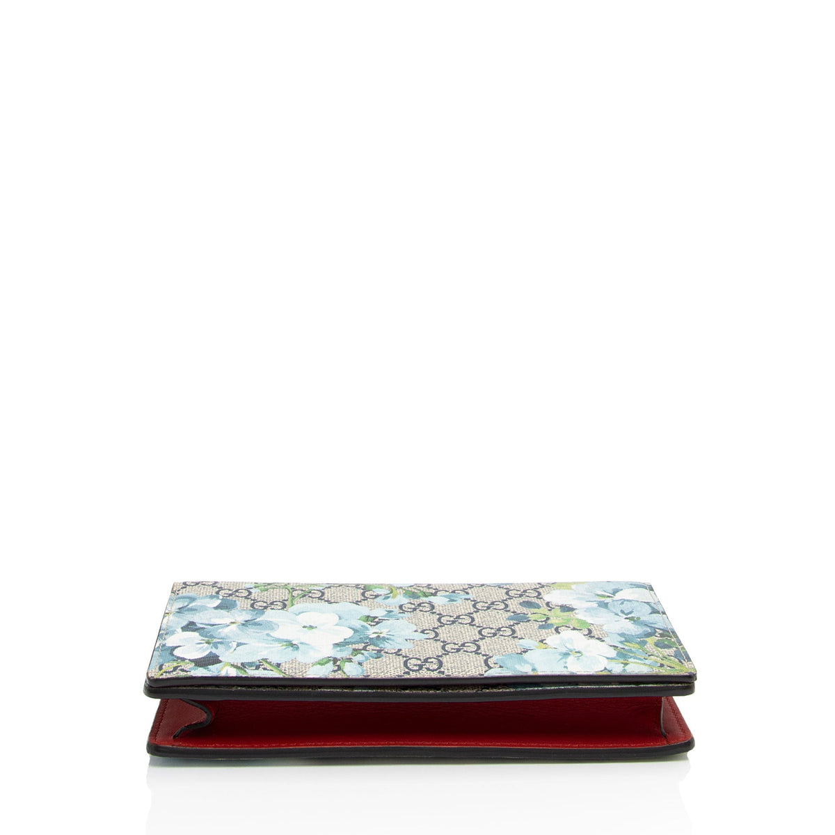 Gucci GG Supreme Blooms Wallet on Chain Bag (SHF-ipAKVB)