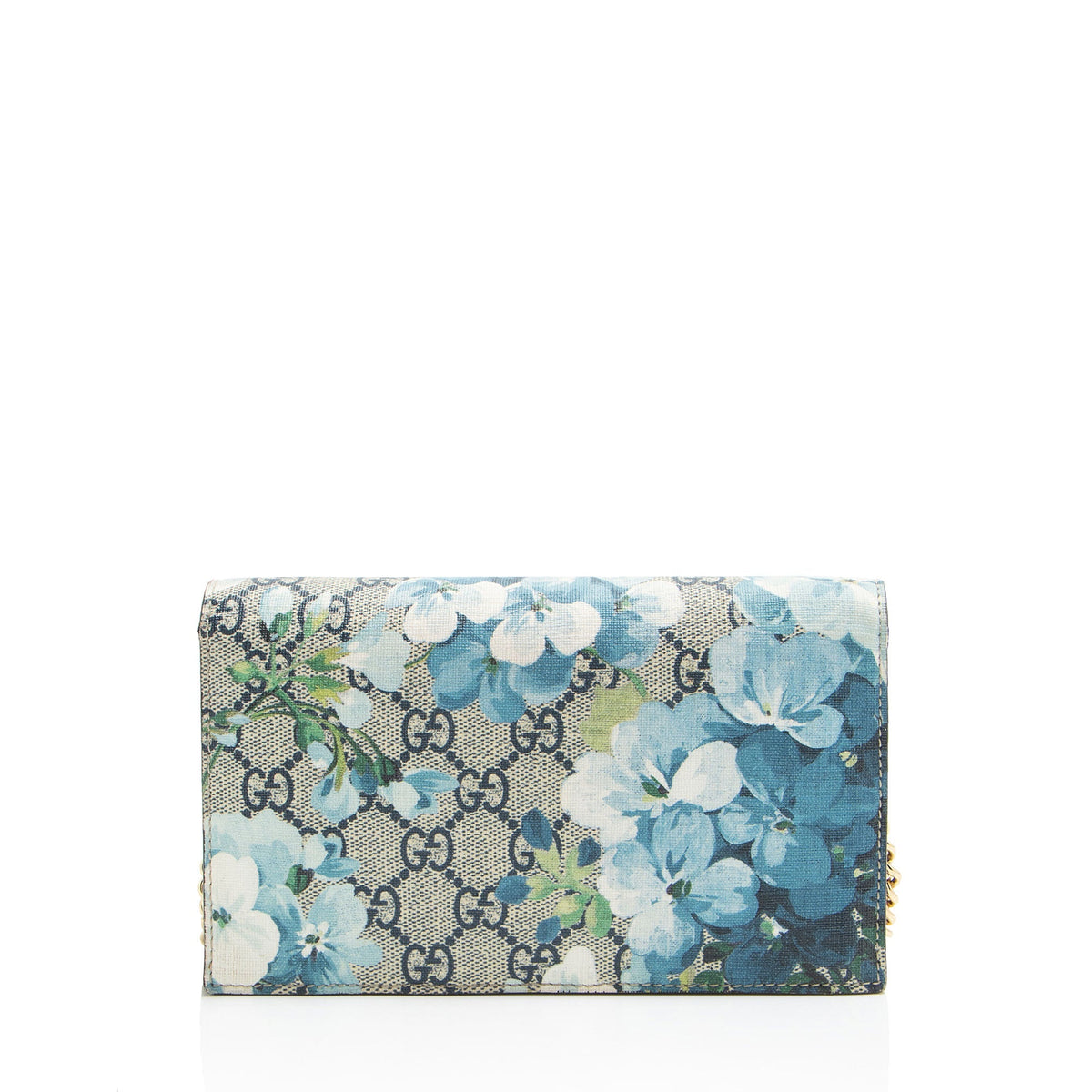 Gucci GG Supreme Blooms Wallet on Chain