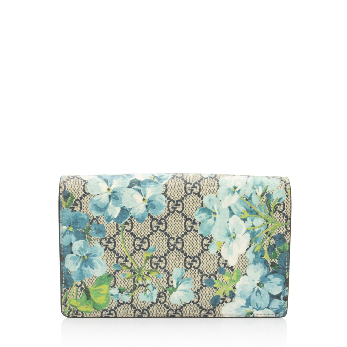 Gucci GG Supreme Blooms Wallet on Chain