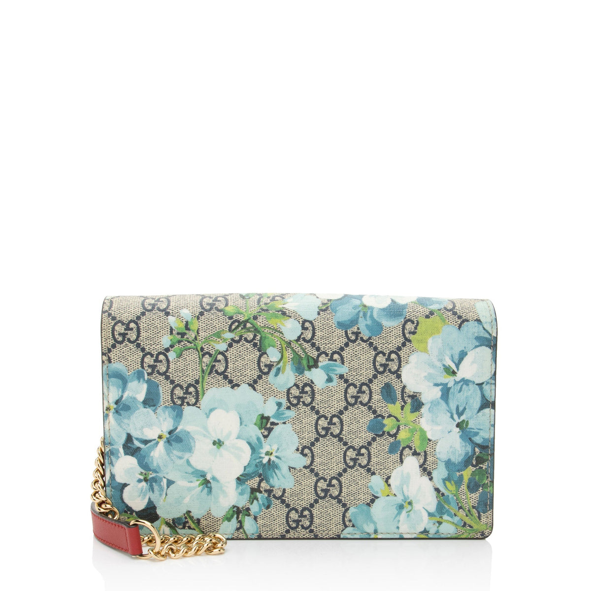 Gucci GG Supreme Blooms Wallet on Chain