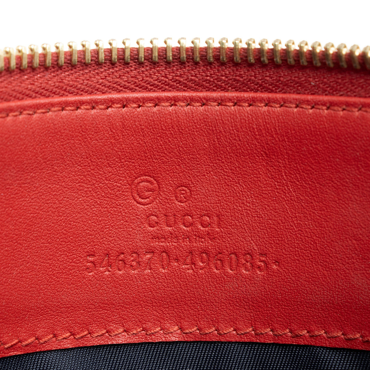 Gucci GG Supreme Blooms Zip Pouch (SHF-W5F9OF)