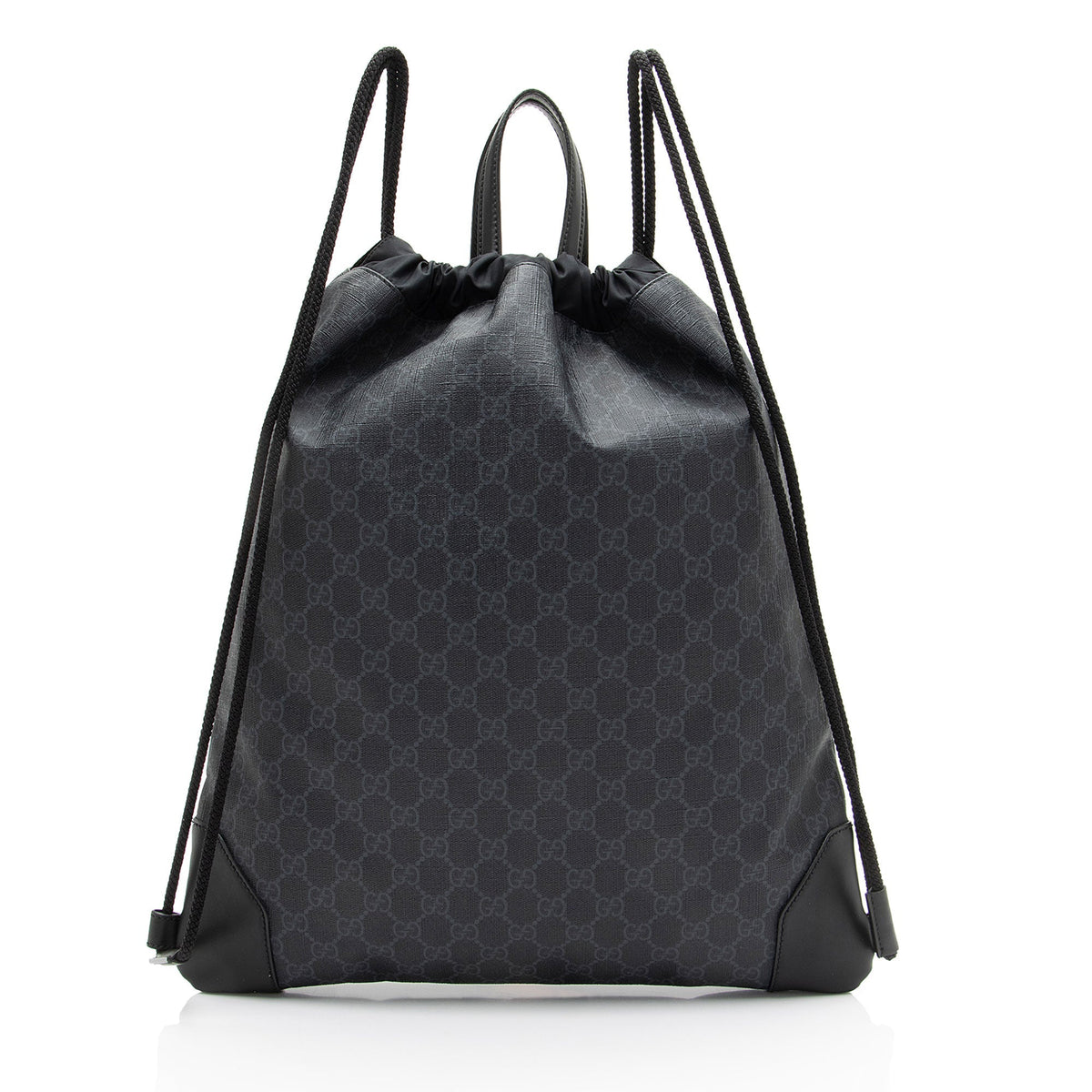Gucci GG Supreme Canvas Drawstring Backpack
