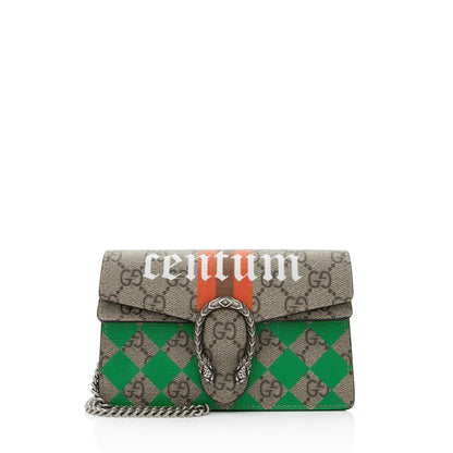 Gucci GG Supreme Centum Dionysus Super Mini Bag (SHF-nCrSGn)