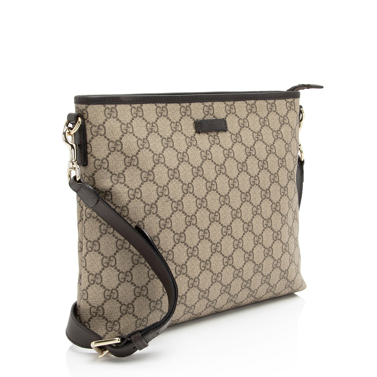 Gucci GG Supreme Classic Flat Medium Messenger (SHF-YZjiF7)