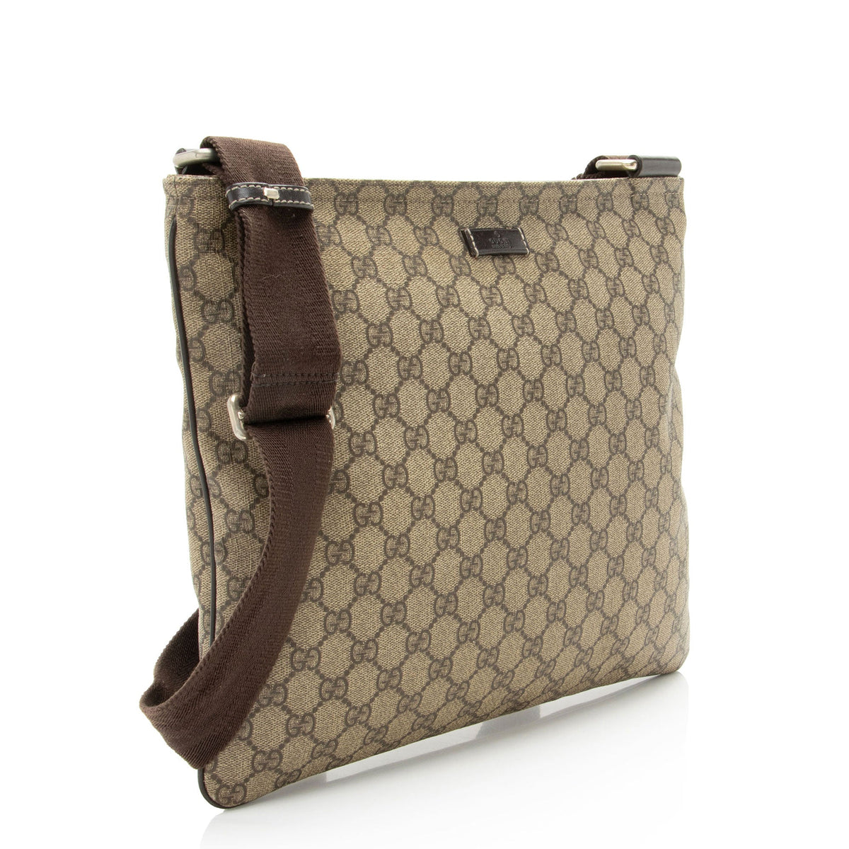 Gucci GG Supreme Classic Flat Medium Messenger