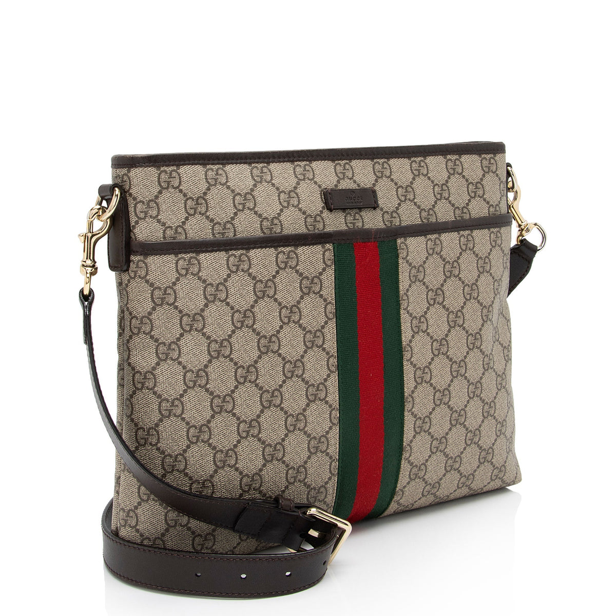 Gucci GG Supreme Classic Web Messenger (SHF-LN0YPY)