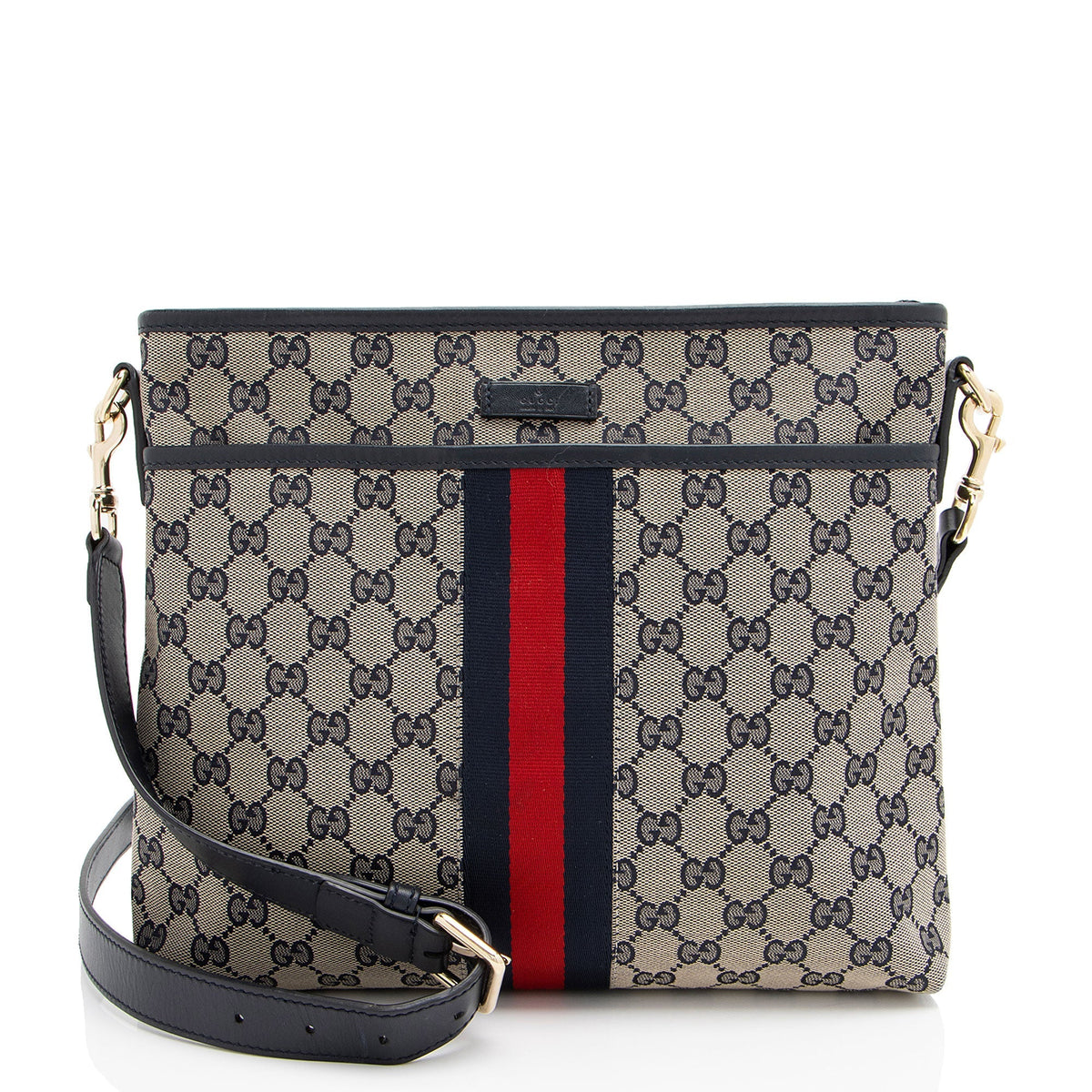 Gucci GG Supreme Classic Web Messenger (SHF-mWJWN4)