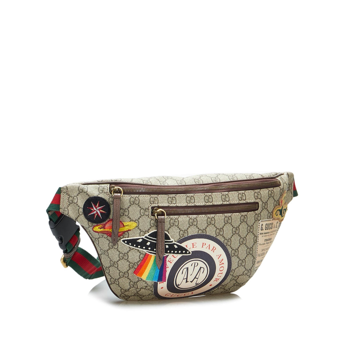Gucci GG Supreme Courrier Belt Bag (SHG-08oSWk)