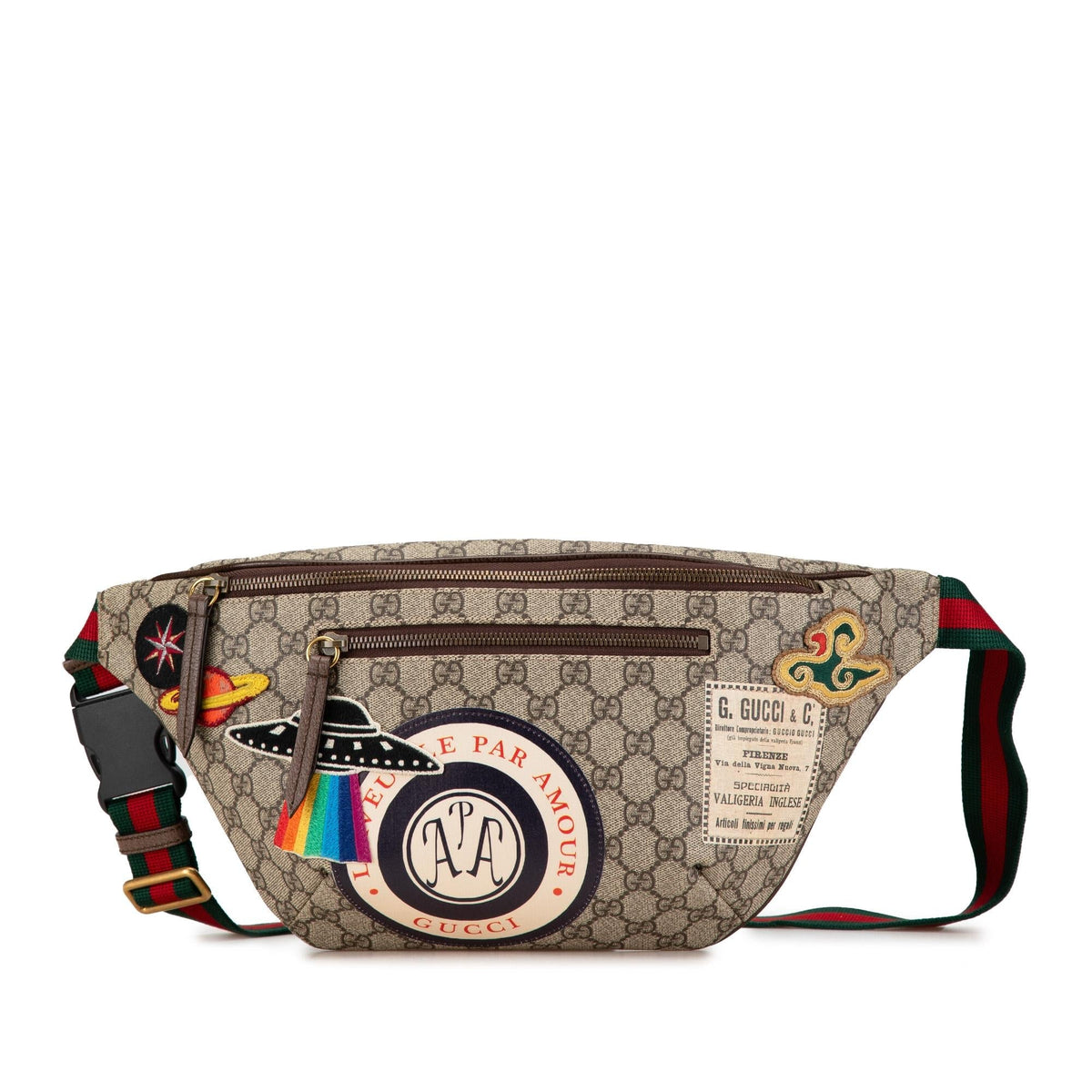 Gucci GG Supreme Courrier Belt Bag (SHG-KEojy0)