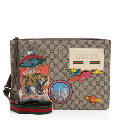 Gucci GG Supreme Courrier Flat Messenger