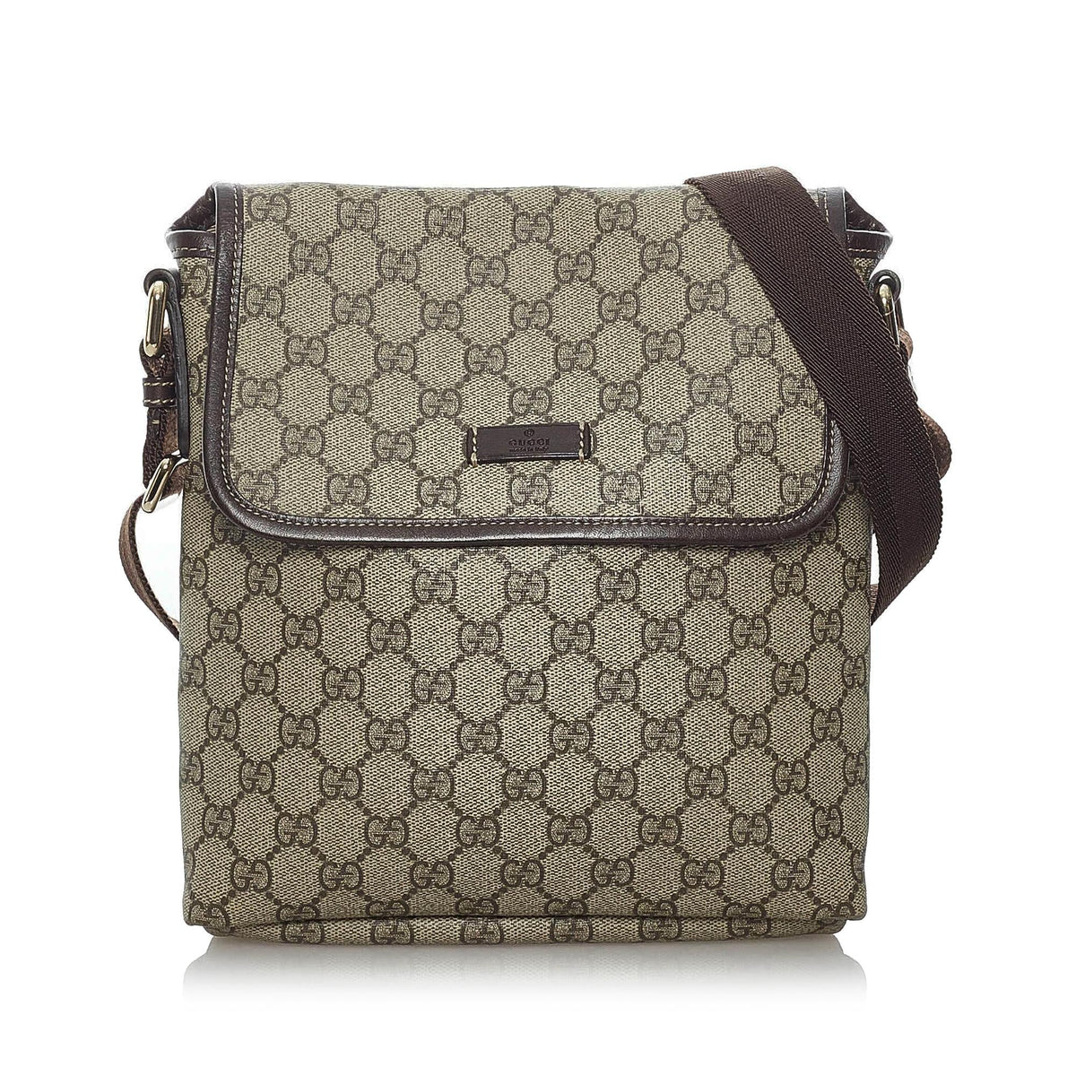 Gucci GG Supreme Crossbody Bag (SHG-29805)