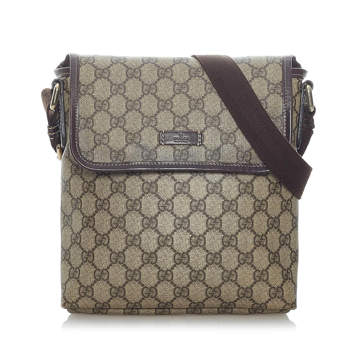 Gucci GG Supreme Crossbody Bag (SHG-31591)