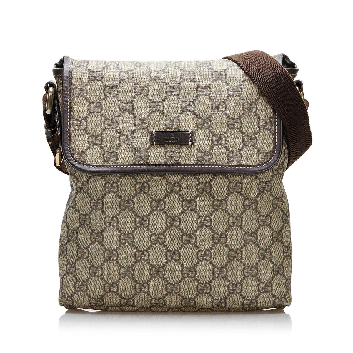 Gucci GG Supreme Crossbody Bag (SHG-claZTP)