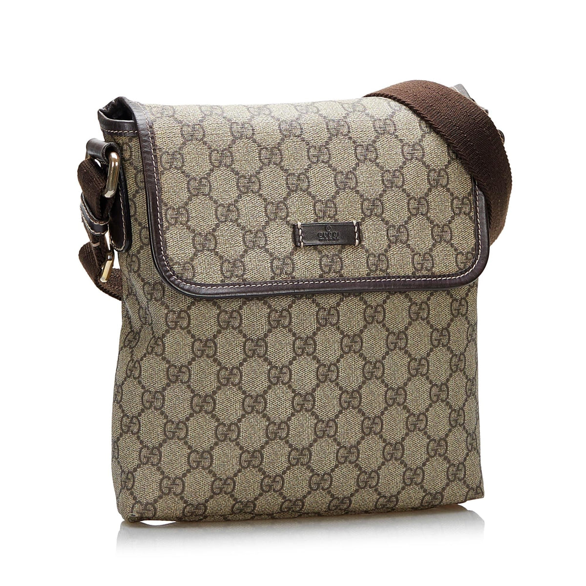Gucci GG Supreme Crossbody Bag (SHG-claZTP)