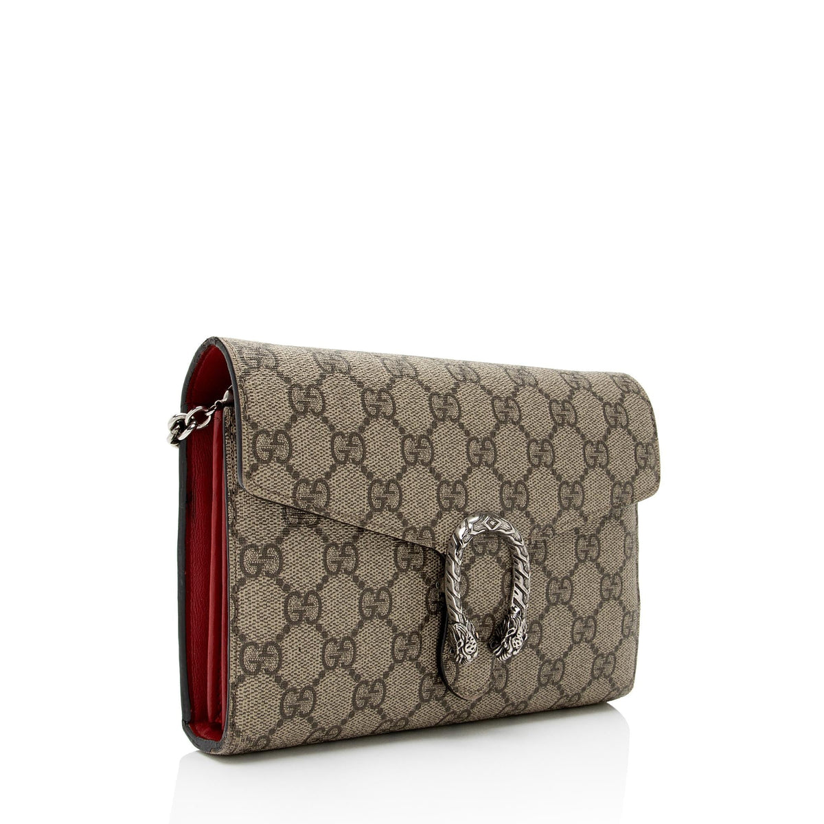 Gucci GG Supreme Dionysus Chain Wallet (SHF-xzCk0E)