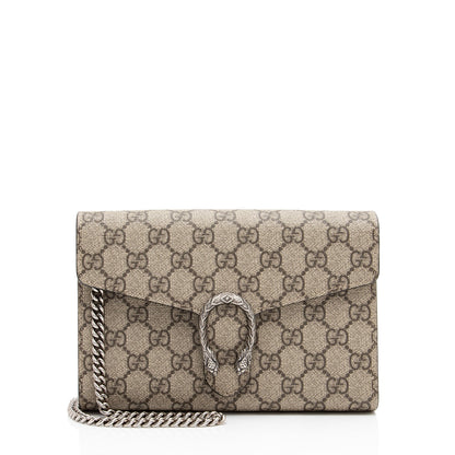 Gucci GG Supreme Dionysus Chain Wallet (SHF-kxzngC)