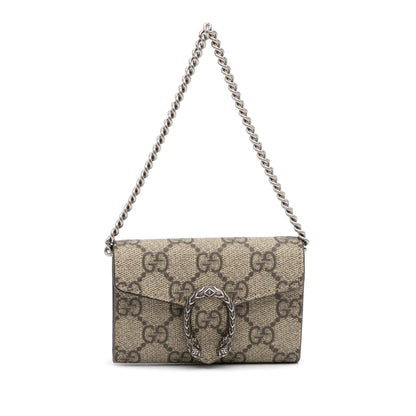 Gucci GG Supreme Dionysus Chain Wallet (SHG-Cj3gJO)