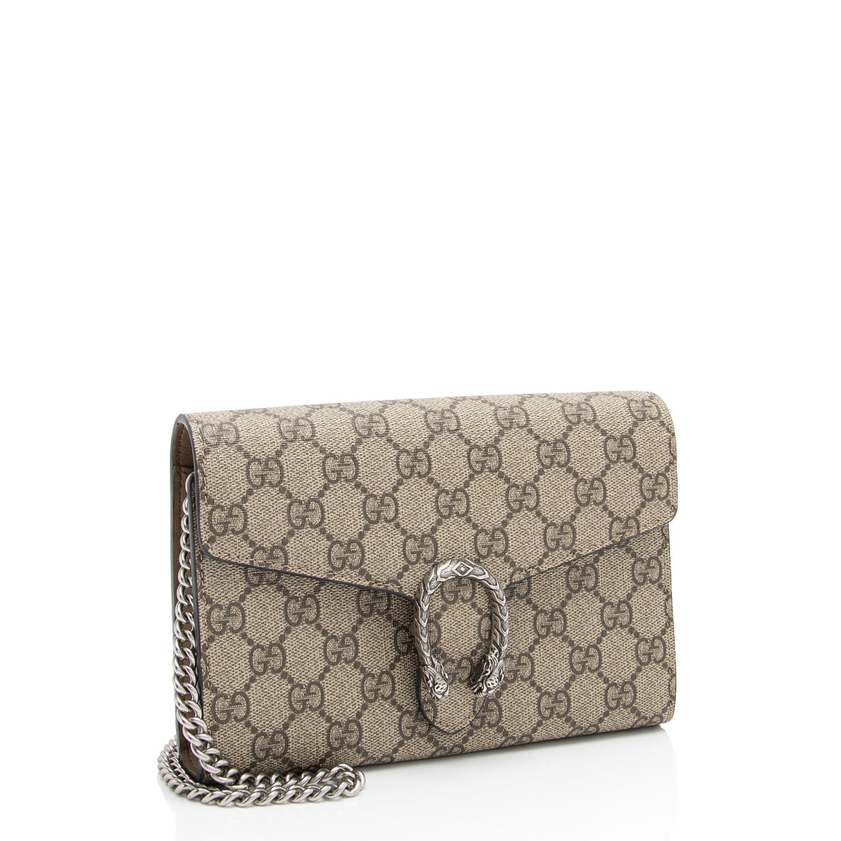 Gucci GG Supreme Dionysus Chain Wallet (SHF-YNAgZy)