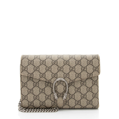 Gucci GG Supreme Dionysus Chain Wallet (SHF-DKjzyf)