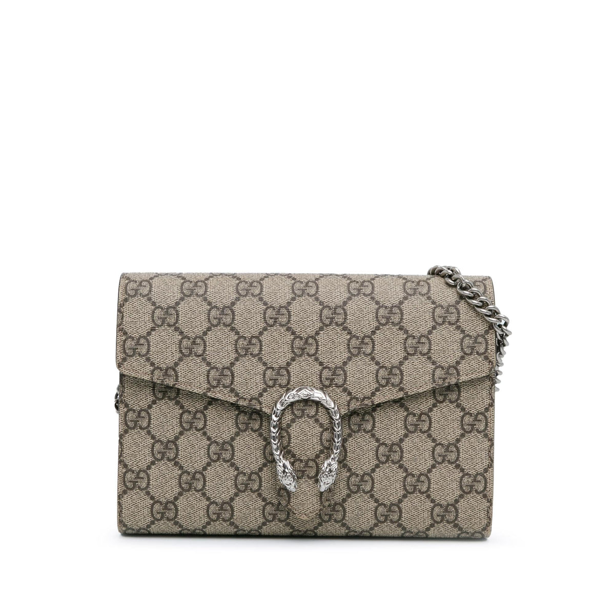 Gucci GG Supreme Dionysus Chain Wallet (SHG-daa2IZ)