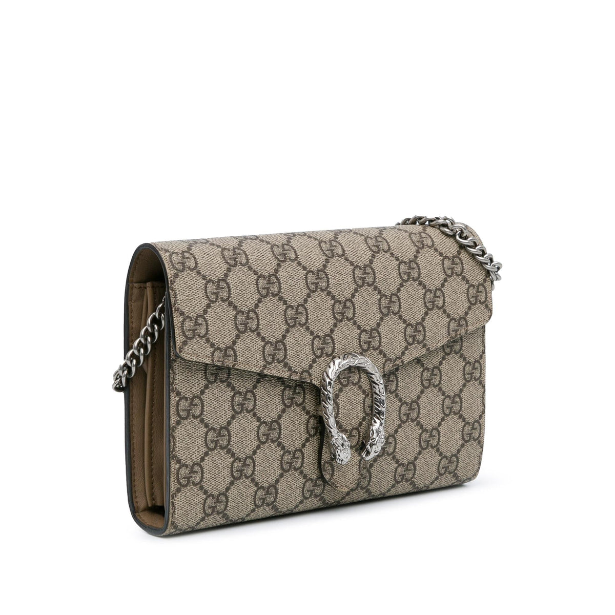 Gucci GG Supreme Dionysus Chain Wallet (SHG-daa2IZ)