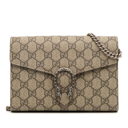 Gucci GG Supreme Dionysus Chain Wallet