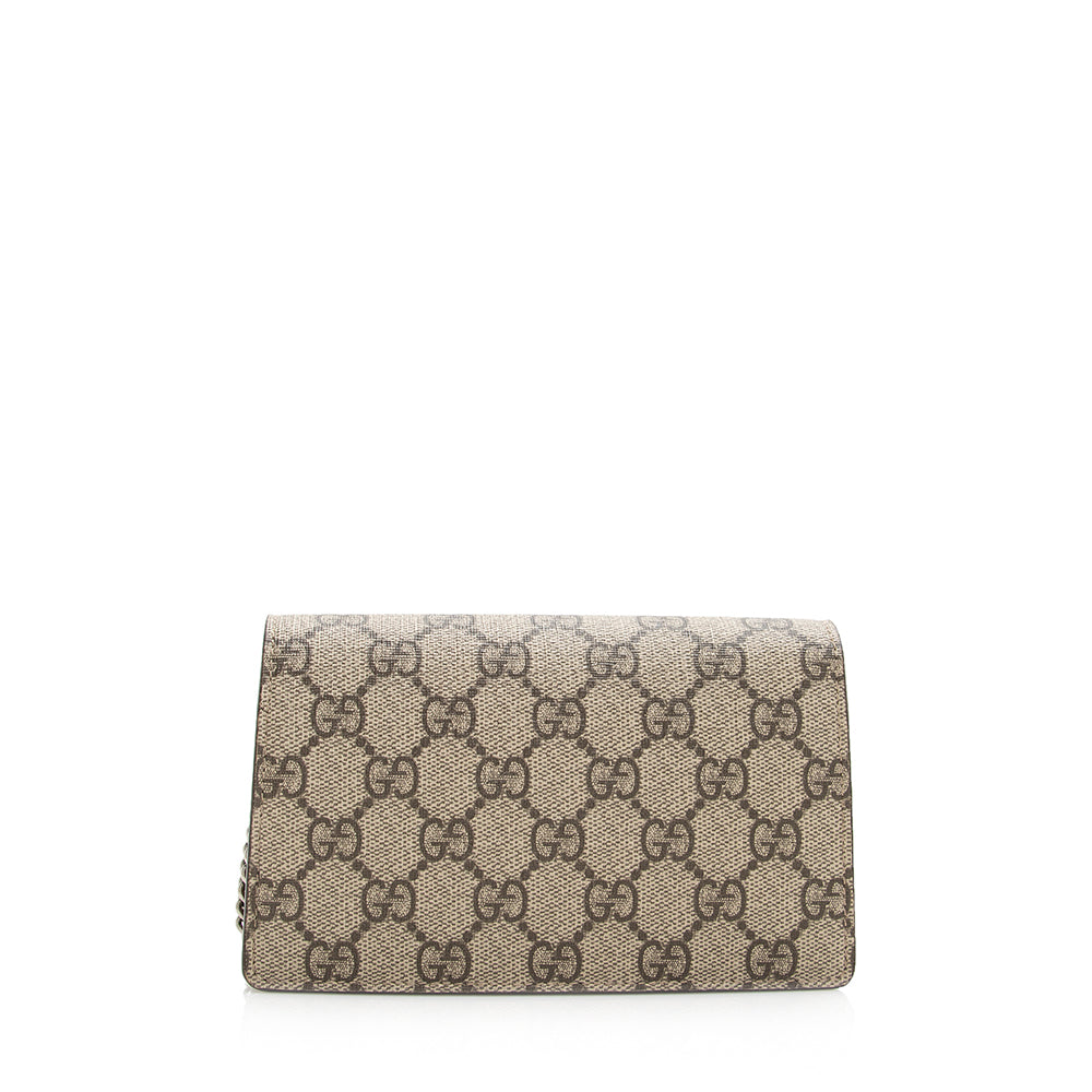 Gucci GG Supreme Dionysus Super Mini Bag (SHF-TSRLWP)