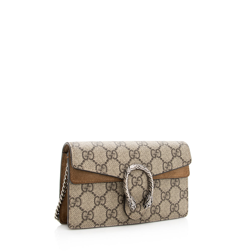 Gucci GG Supreme Dionysus Super Mini Bag (SHF-TSRLWP)