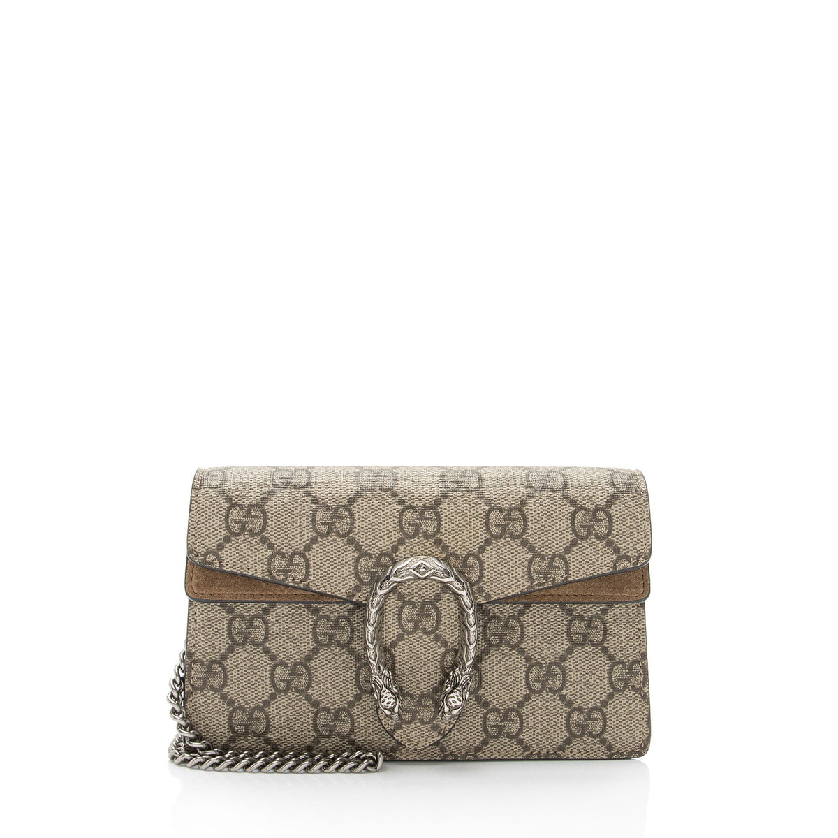 Gucci GG Supreme Dionysus Super Mini Bag (SHF-DMxT6L)