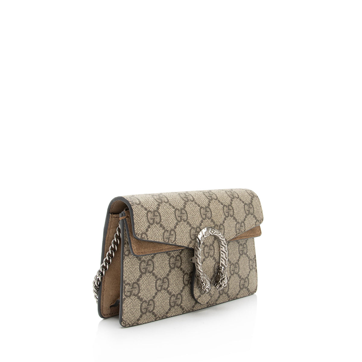Gucci GG Supreme Dionysus Super Mini Bag (SHF-DMxT6L)
