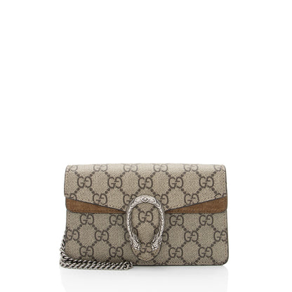 Gucci GG Supreme Dionysus Super Mini Bag (SHF-tAmf4H)