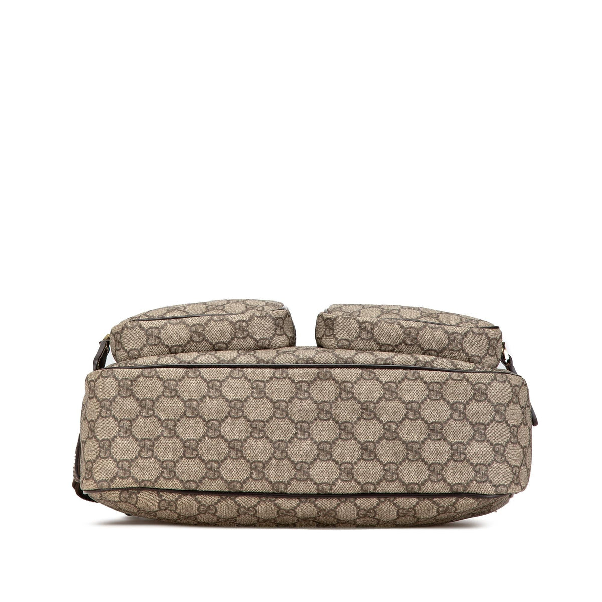 Gucci GG Supreme Double Pocket Crossbody