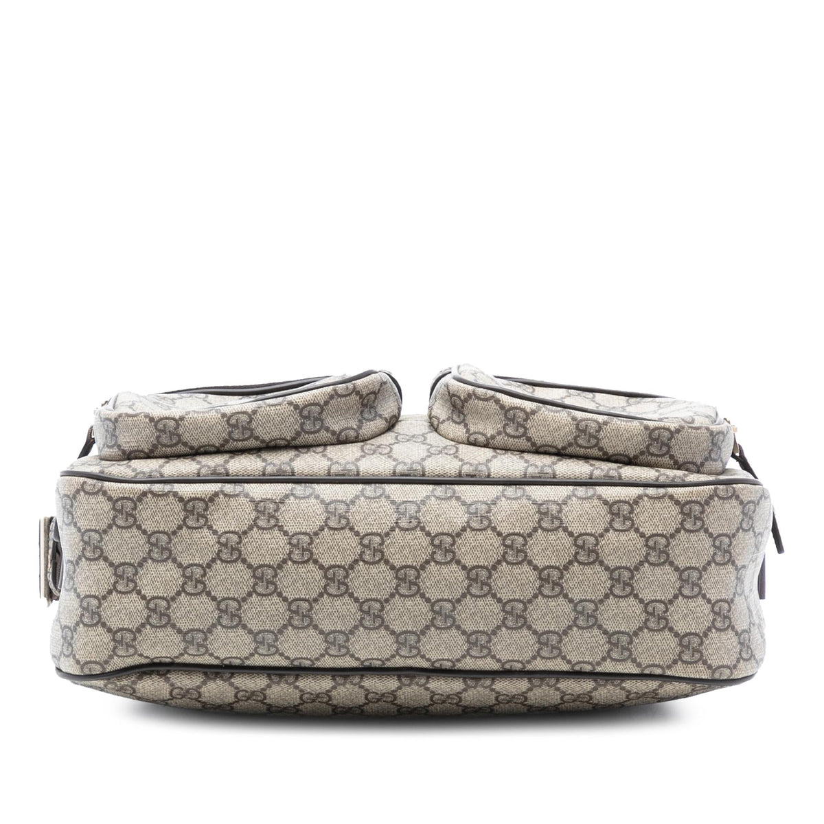 Gucci GG Supreme Double Pocket Crossbody