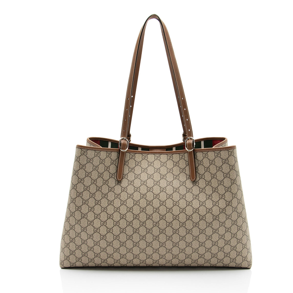 Gucci GG Supreme Emblem Maxi Tote