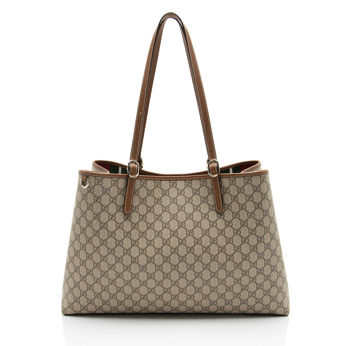 Gucci GG Supreme Emblem Maxi Tote