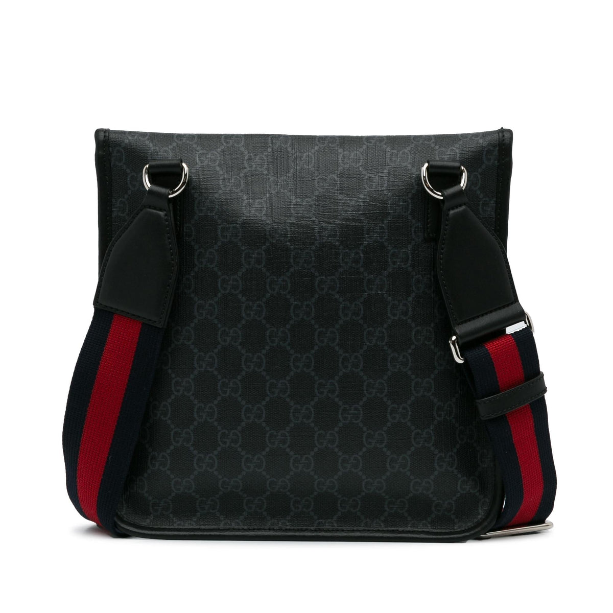 Gucci GG Supreme Envelope Web Crossbody Bag (SHG-CvyQ7p)