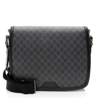 Gucci GG Supreme Large Flap Messenger