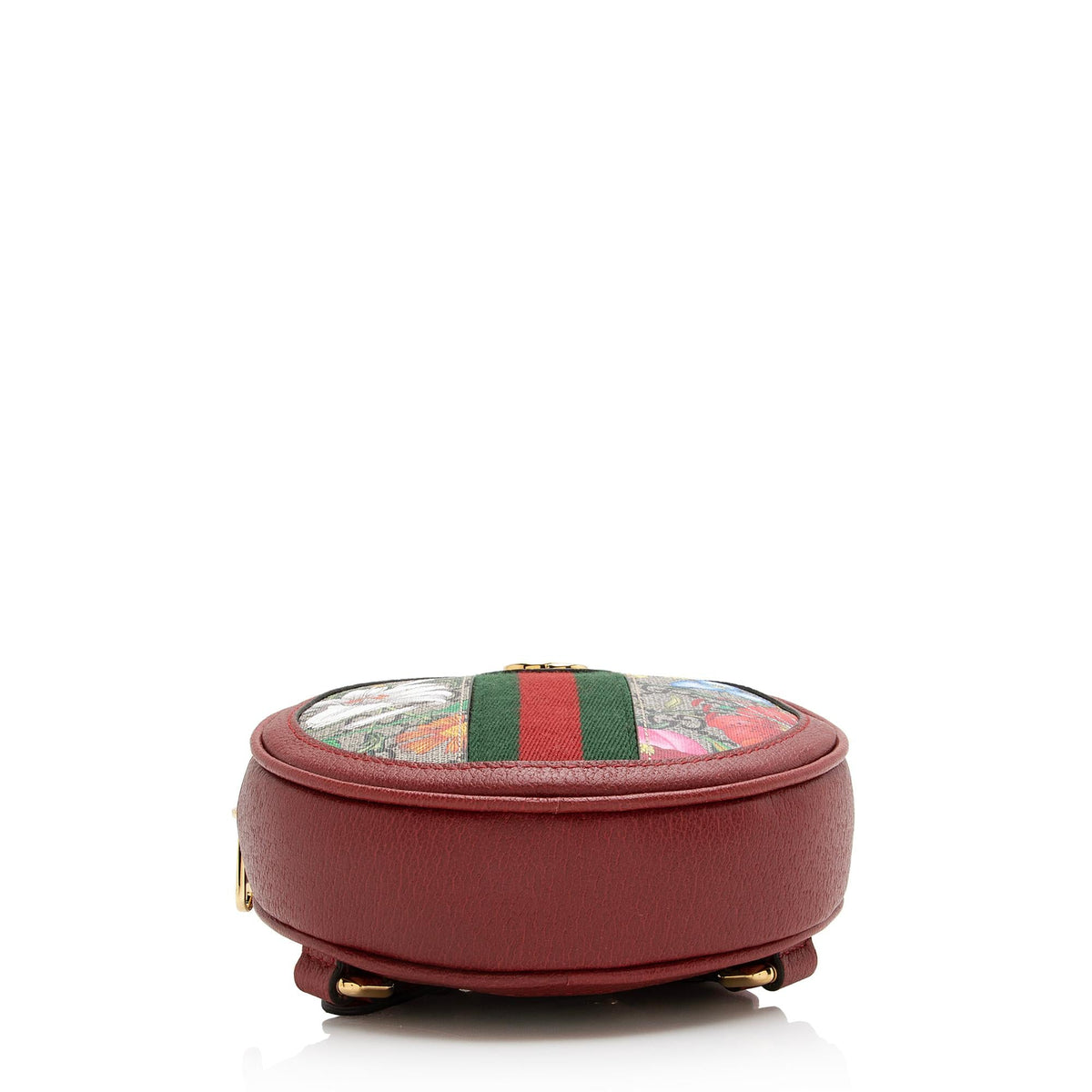 Gucci GG Supreme Flora Ophidia Round Mini Backpack (SHF-22738)